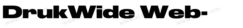 DrukWide Web字体转换 DrukWide Web字体转换